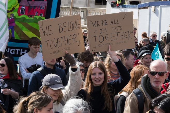Together Alliance March Against The Far Right