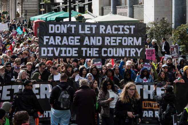Together Alliance March Against The Far Right