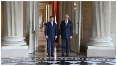 nicusor dan regele belgiei philippe