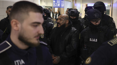 Daniel (Dani) Mocanu si Ionut Nando Mocanu sunt adusi in tara pe aeroportul Otopeni, Ilfov, 20 martie 2026.