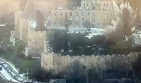 Un proiectil a căzut în Oraşul Vechi din Ierusalim, în apropierea locurilor sfinte