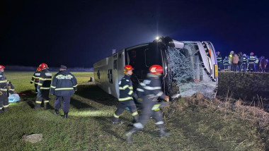 accident autocar galati