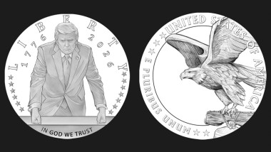 Donald Trump moneda