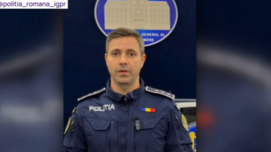 Bogdan Ghebaur, purtătorul de cuvânt al Poliției Române.