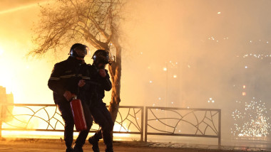 Proteste în Tirana.