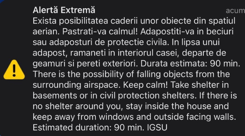 Alertă în Tulcea după atacuri rusești în Ucraina: populația avertizată, fără incidente în România 2 ro alert tulcea