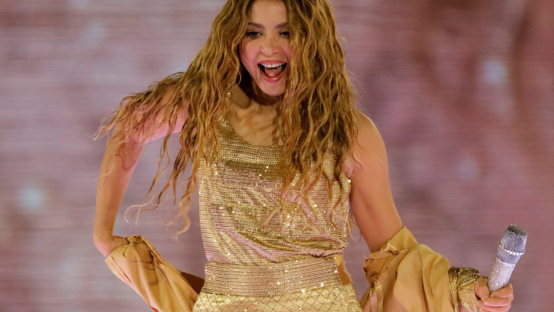 Shakira Gives Massive Concert In Mexico City's Zócalo - 01 Mar 2026
