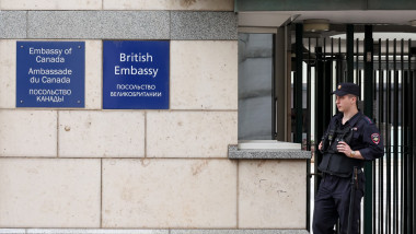 British And Canadian Embassies In Moscow