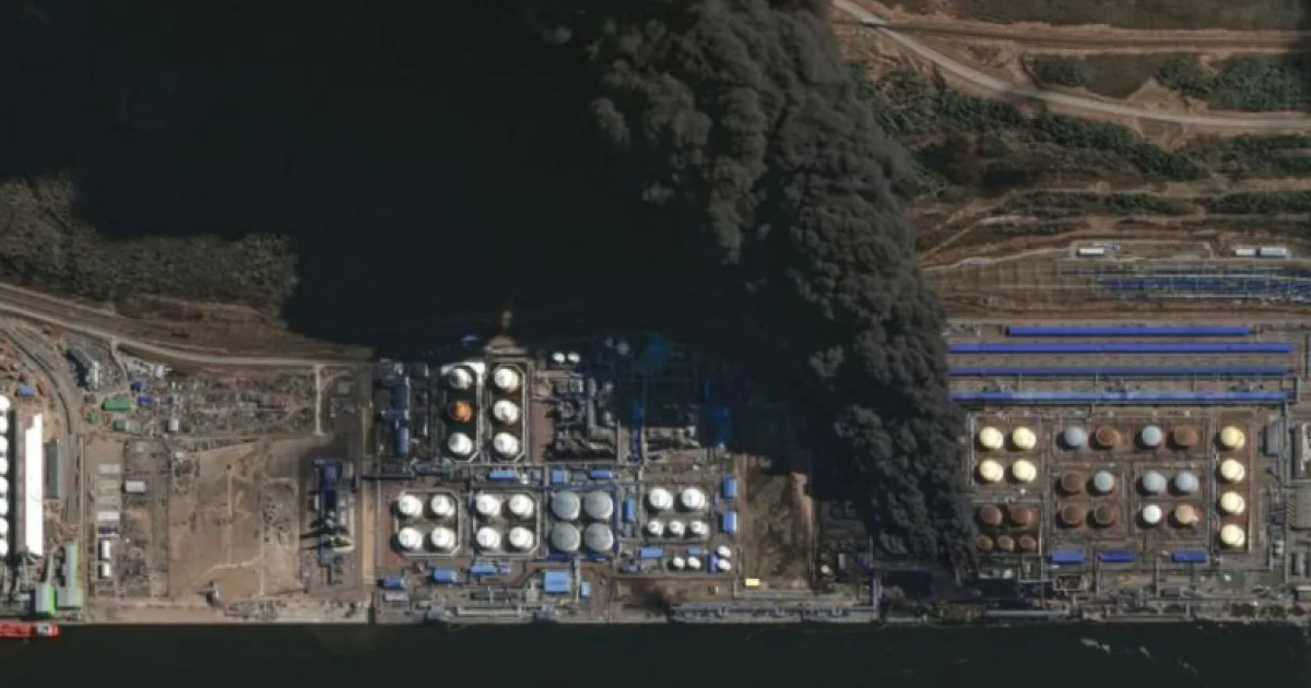 Incendii la instalații petroliere rusești