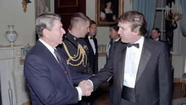 Donald Trump și Ronald Reagan
