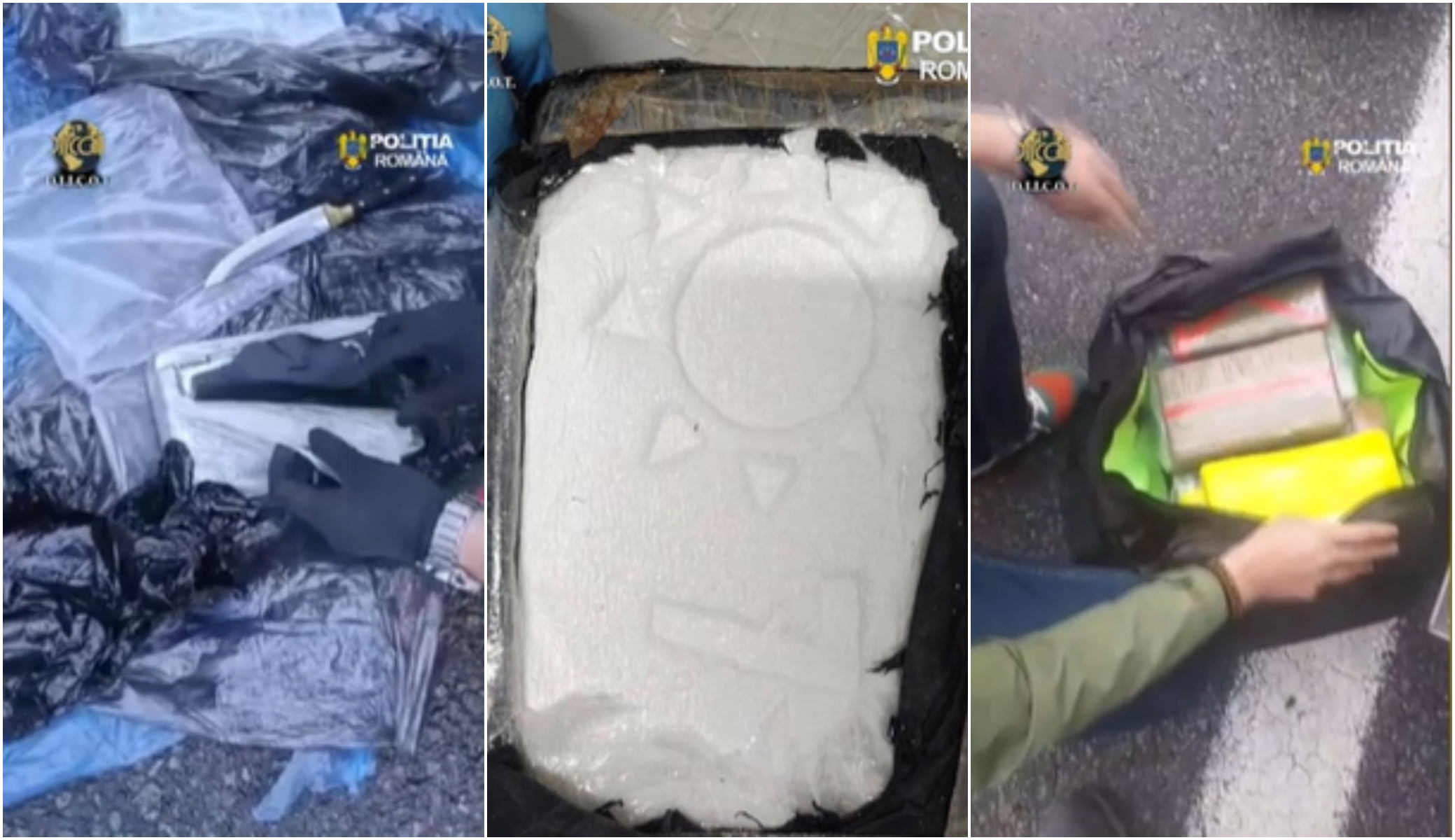 Un șofer turc a fost prins cu 30 de kilograme de cocaină depozitate într-un TIR, în Mehedinți