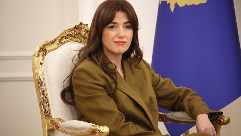 Kosovo President Osmani hands over duties to Assembly Speaker Haxhiu