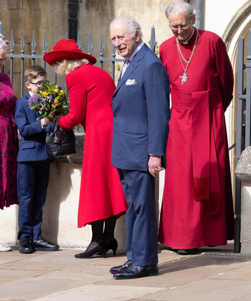 Royal Family attend Easter Service at Windsor Castle, UK - 05 Apr 2026