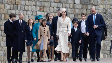 Royal Family attend Easter Service at Windsor Castle, UK - 05 Apr 2026