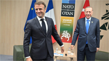 emmanuel macron recep erdogan