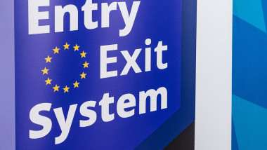 Joachim Herrmann stellt Entry/Exit System am Flughafen Nürnberg vor, Nürnberg, 13.03.2026