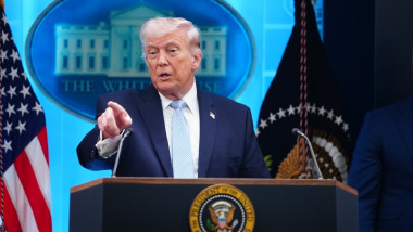 President Donald Trump Holds Press Conference on Iran