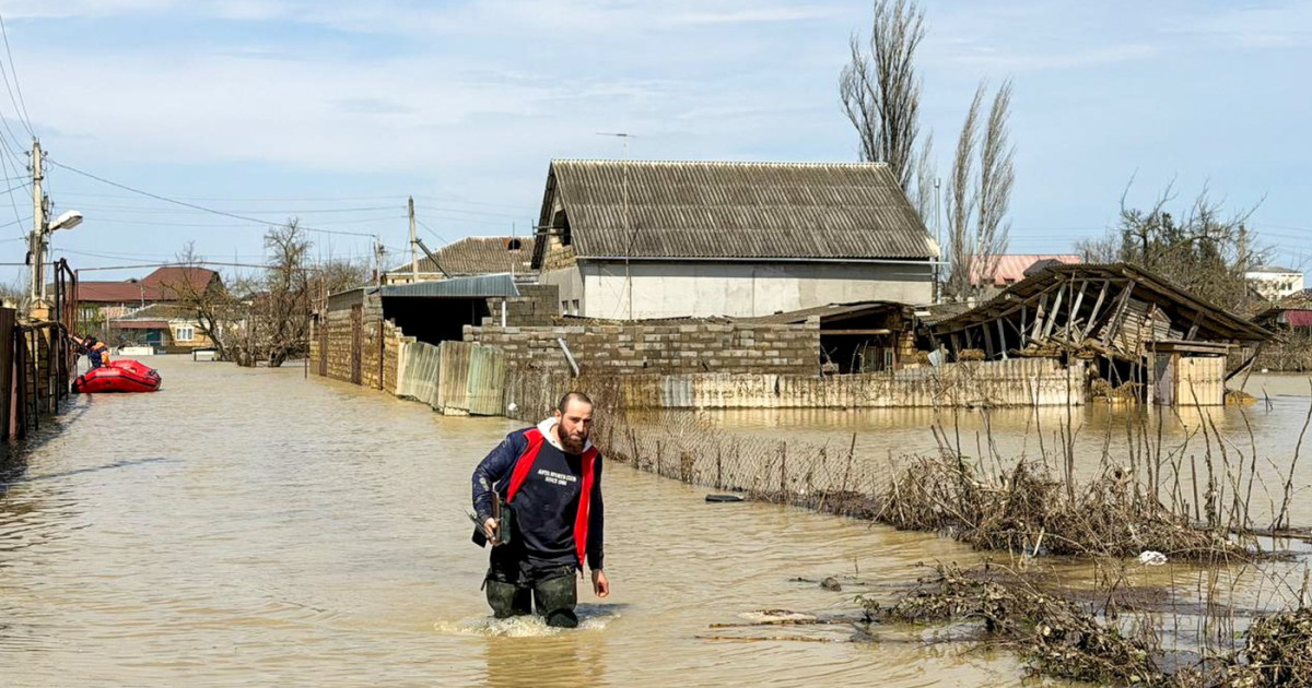 Inundații devastatoare în Dagestan, Rusia