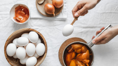 Cum se vopsesc natural ouăle de Paște 2026. Foto Getty Images