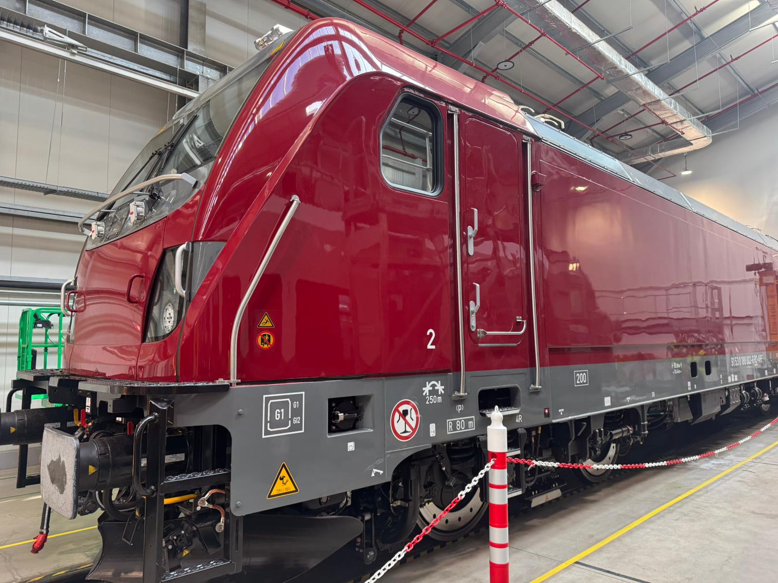 Prima locomotivă Alstom, care atinge 200 km/oră, a fost livrată către Autoritatea pentru Reformă Feroviară