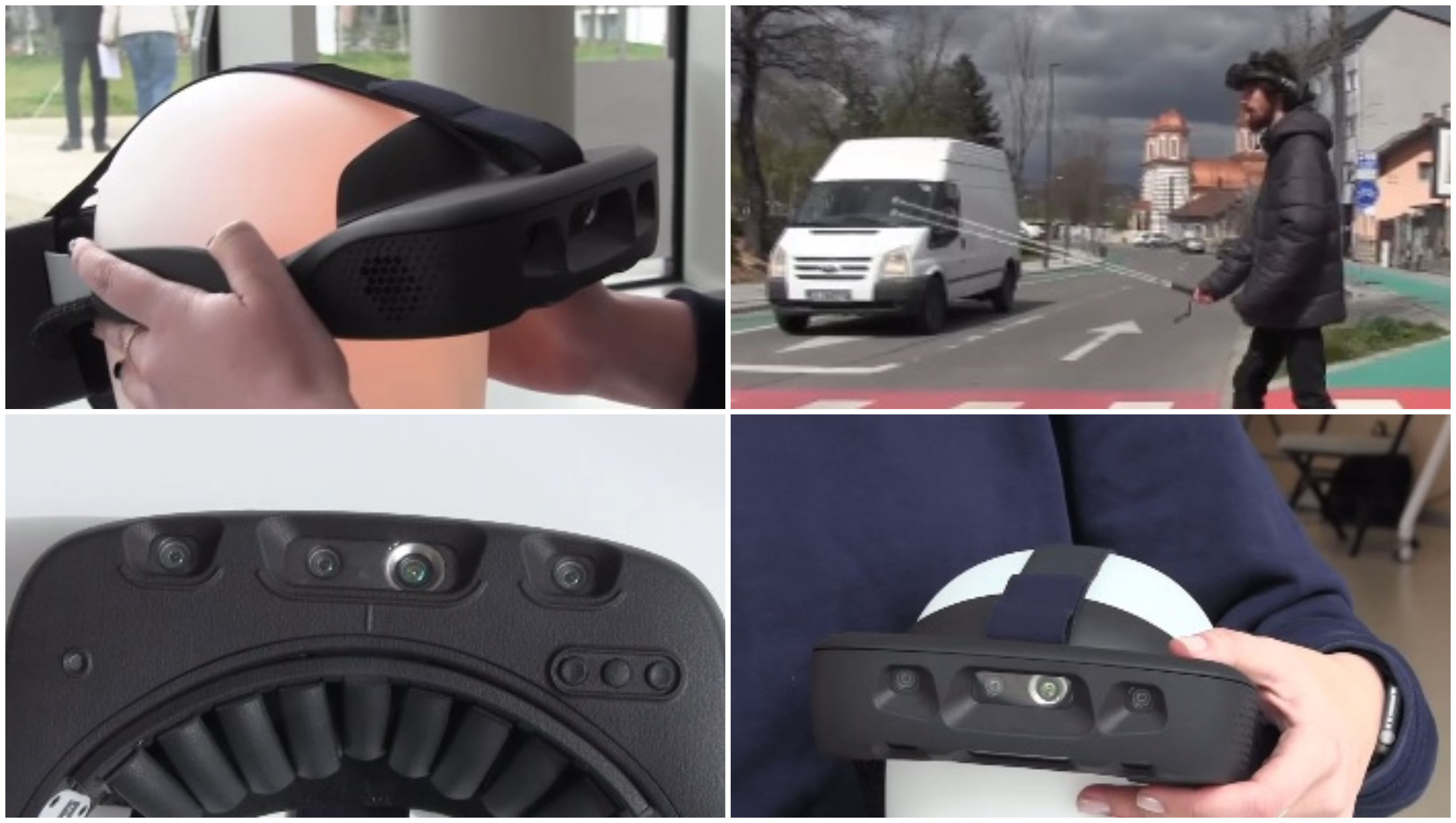 Inovație românească pentru nevăzători: ochelarii cu inteligență artificială. Cum funcționează. „Te duc pe ruta sigură”