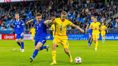 faza de joc din meciul slovacia romania