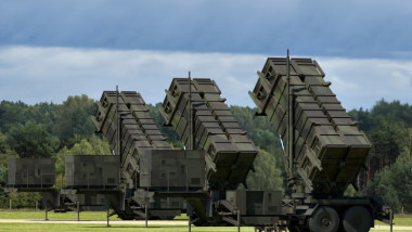 Sisteme de apărare antiaeriană Patriot.