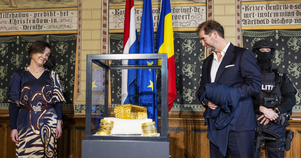 Detalii despre aducerea tezaurului dacic din Olanda