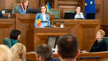 maia sandu parlament letonia