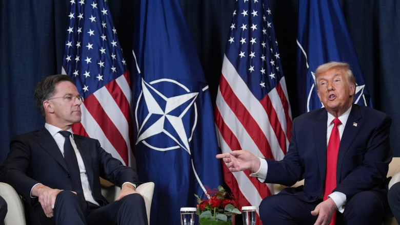 Mark Rutte și Donald Trump