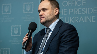 President of Ukraine and top Ukrainian officials held a press conference in Kyiv