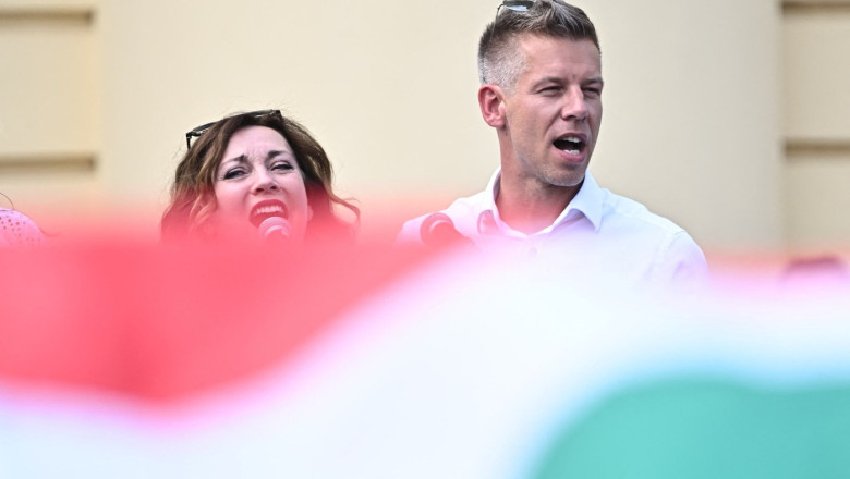 Andrea Rost și Peter Magyar