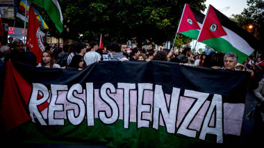 Pro-Palestine demonstration in Palermo