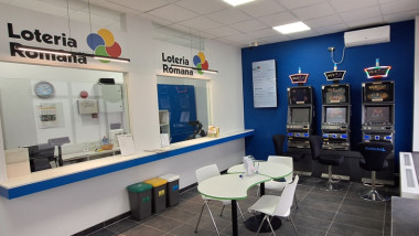 imagine dintr-o agentie loto