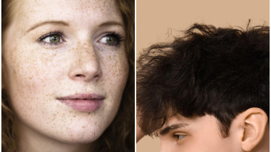 fata roscata pistrui baiat cu par in cap