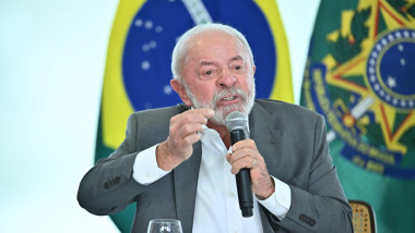 BRASíLIA, DF - 15.04.2026: LULA ANUNCIA MEDIDAS SETOR HABITACIONAL - Photo, President Lula. This Wednesday (15) President Lula participates in a meeting at the Planalto Palace to announce economic measures to support growth in the housing sector. (Photo: