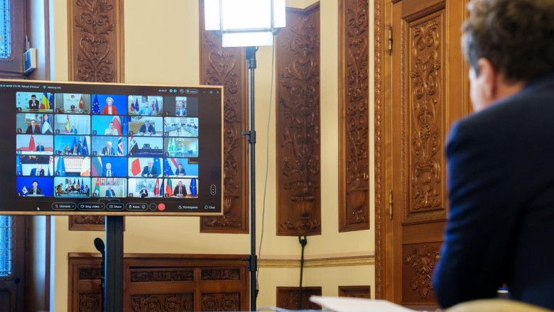 nicusor dan videoconferinta stramtoarea ormuz