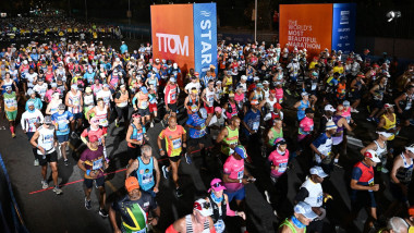 participanti la maratonul Two Oceans din africa de sud