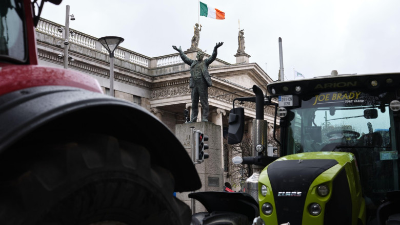 protes irland combustibili petrol