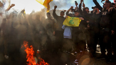 protest antiguvernamental beirut hezbollah liban