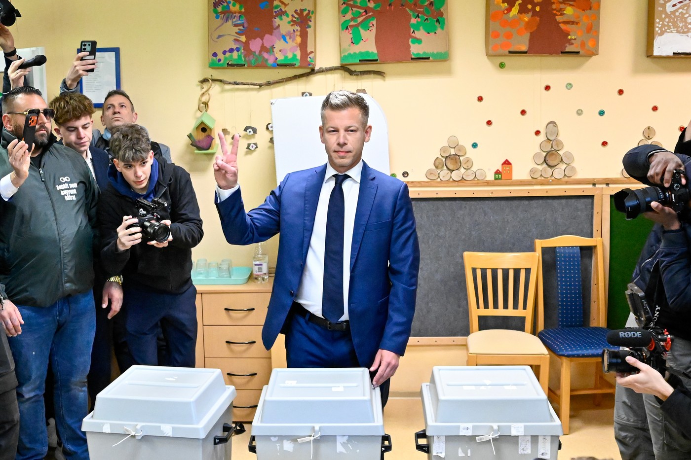 Peter Magyar, despre posibile fraude la vot: „Fiți vigilenți. N-aș vrea ca cineva să ajungă la închisoare în locul mafiei Fidesz”