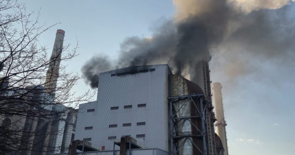 Incendiu la Termocentrala Rovinari: grupul 5 oprit