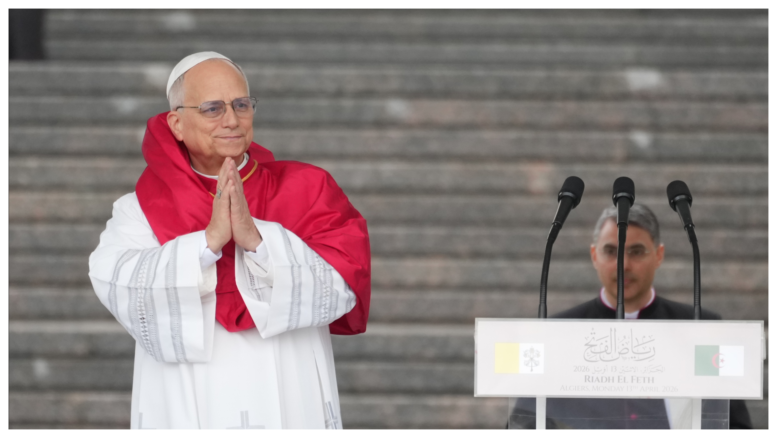 Prima călătorie apostolică în Africa: Papa Leon al XIV-lea a ajuns în Algeria și va fi primit de președintele Tebboune