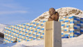 bustul lui lenin din barentsburg svalbard
