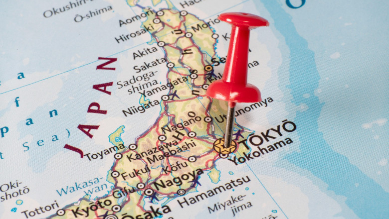 Harta Japonia Tokio