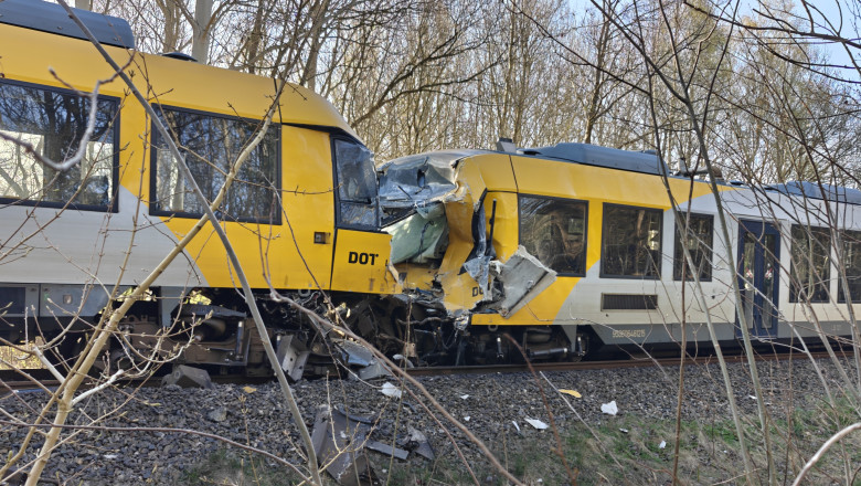 DENMARK TRAIN COLLISION