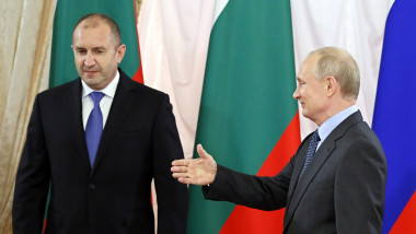 Rumen Radev și Vladimir Putin