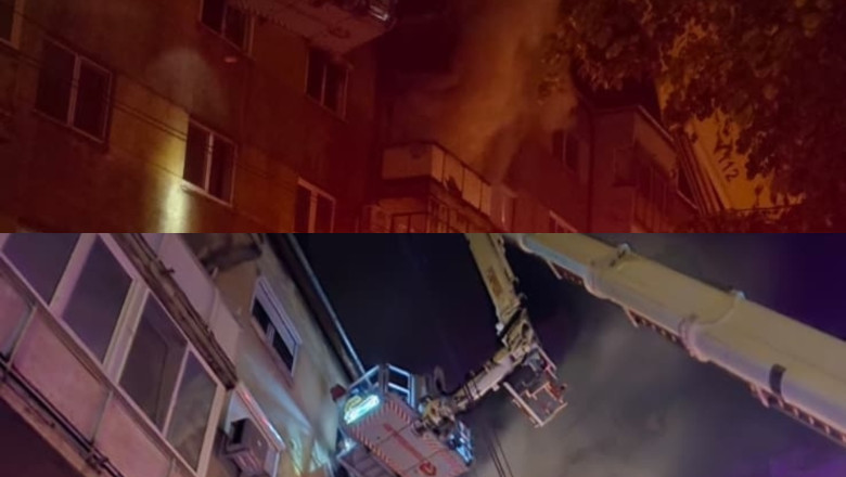 incendiu colaj