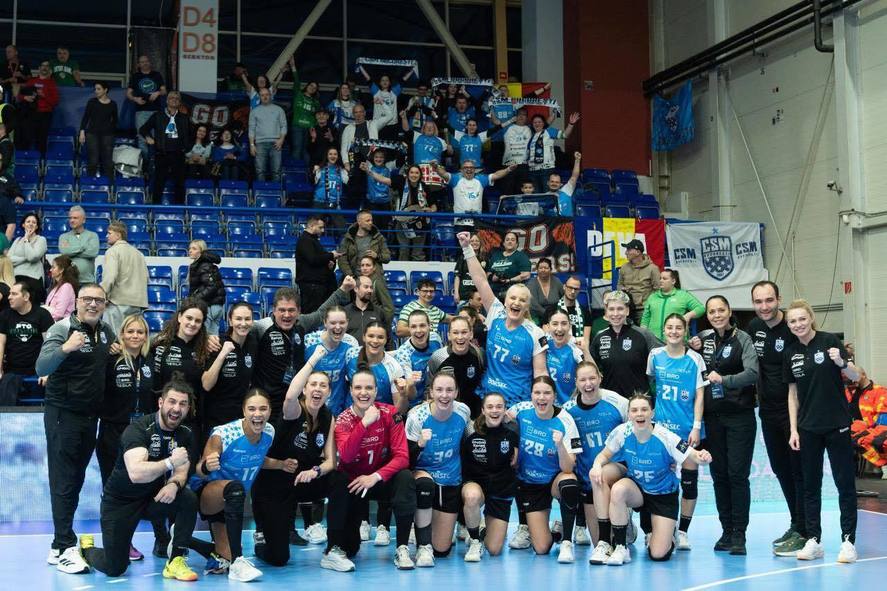 Handbal feminin: CSM Bucureşti, calificare senzaţională după 8 ani la Turneul F4 al Ligii Campionilor