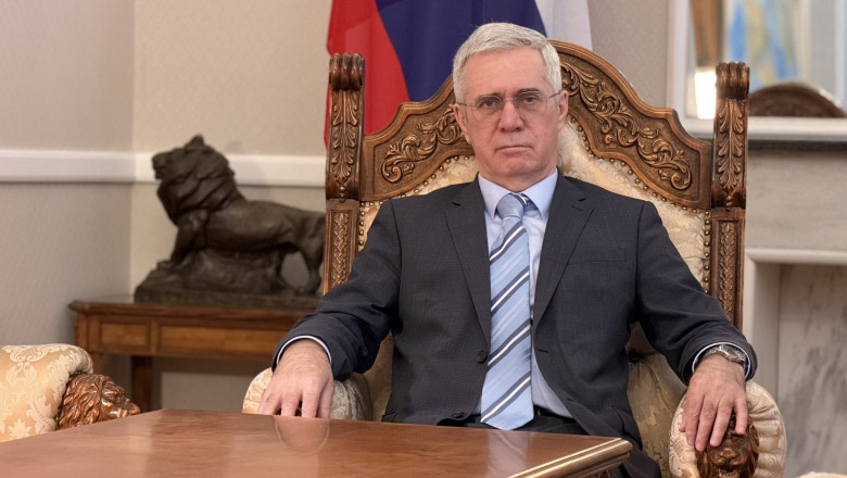 Ambasadorul Rusiei o contrazice pe Oana Ţoiu privind drona căzută la Galați: „Ridică semne de întrebare graba cu care a fost distrusă”